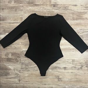 Athleta boat neck bodysuit Large